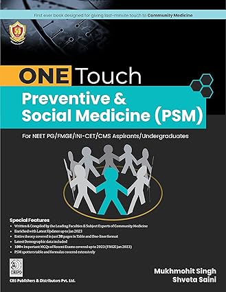 One Touch Preventive And Social Medicine (Psm) (PB)