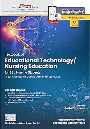 Textbook Of Educational Technology Nursing Education For Bsc Nursing Students (PB)