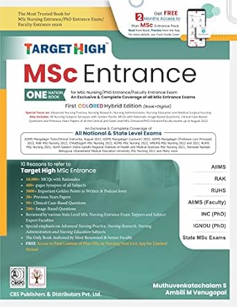 Target High Msc Entrance One Nation Book (PB)