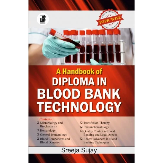 Handbook of Diploma In Blood Bank Technology