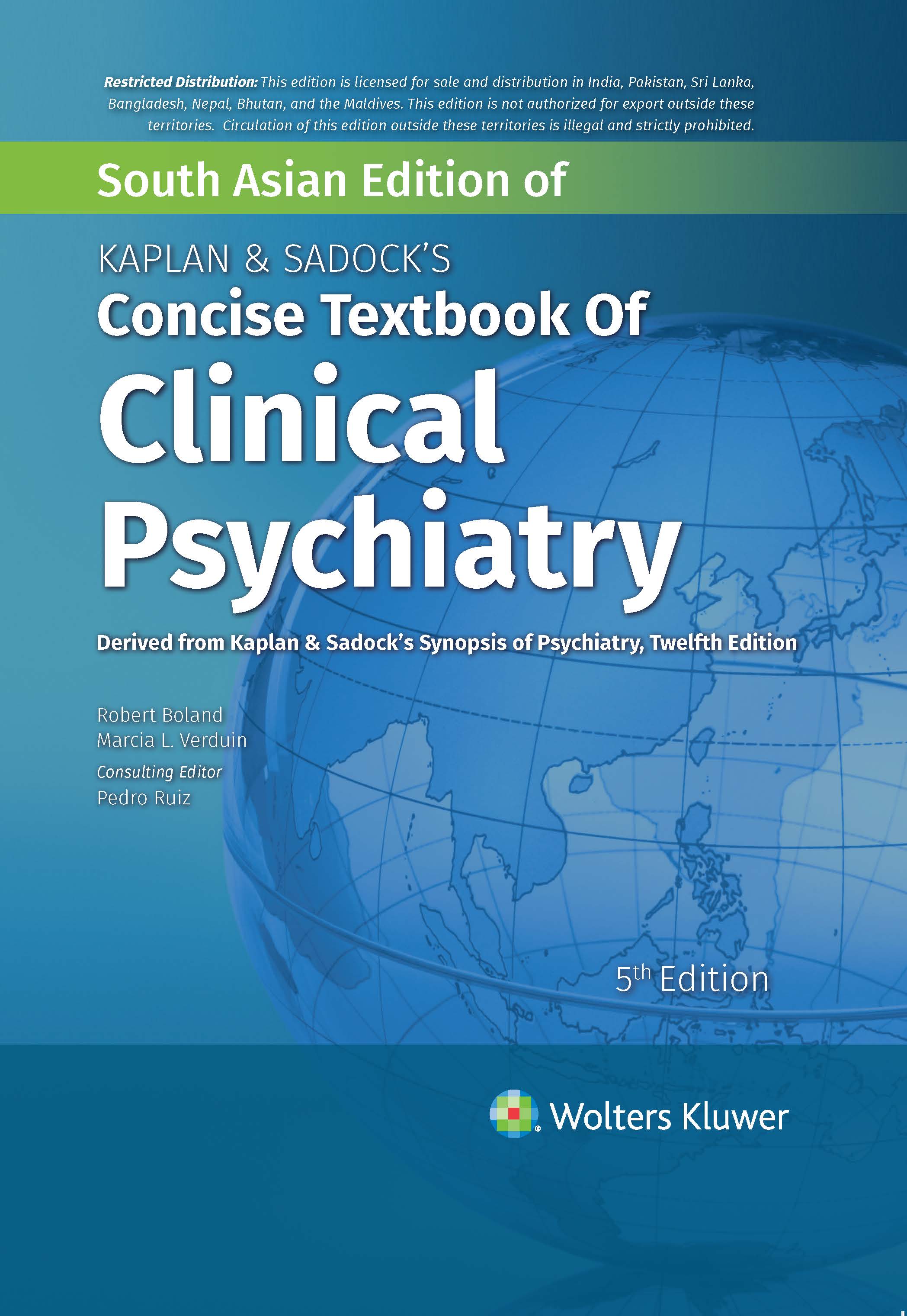 Kaplan & Sadock's Concise Textbook of Clinical Psychiatry, 1ed