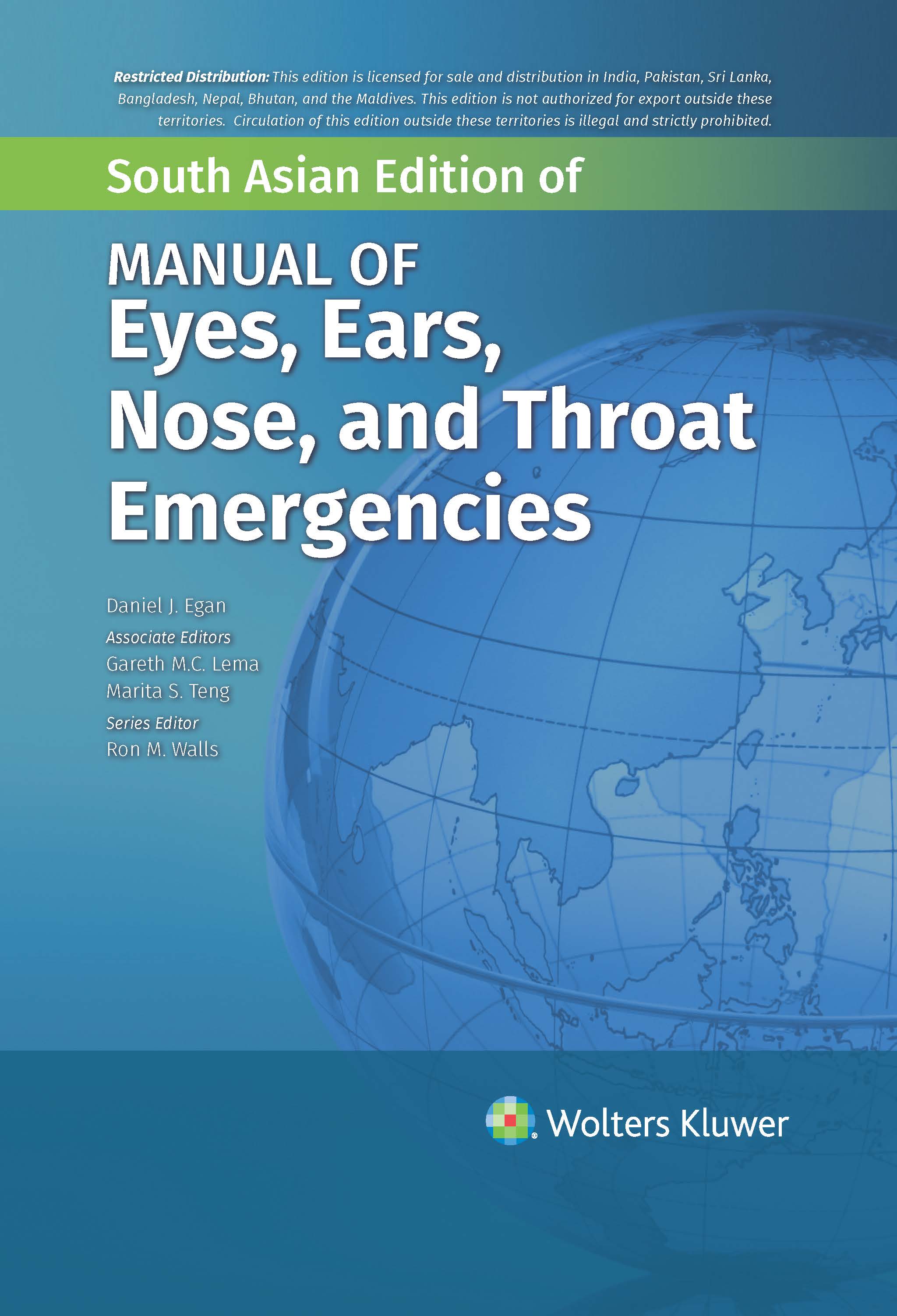 Manual of Eye, Ear, Nose, and Throat Emergencies, 1st South Asian ed