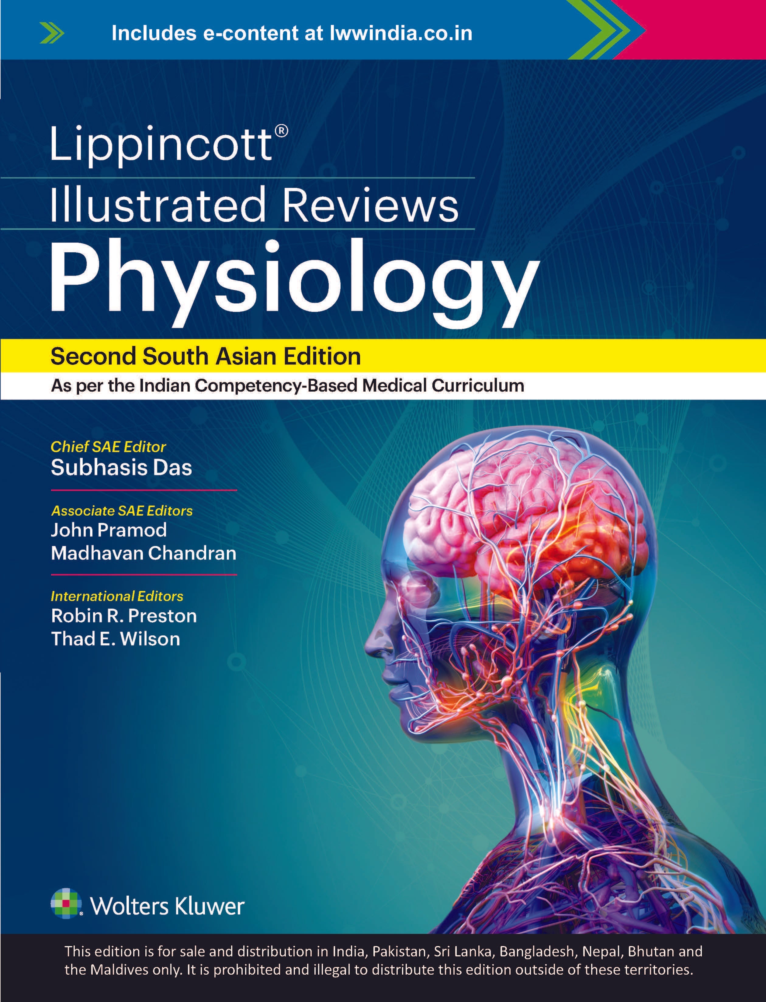 Lippincott Illustrated Reviews Physiology, 2nd South Asian ed