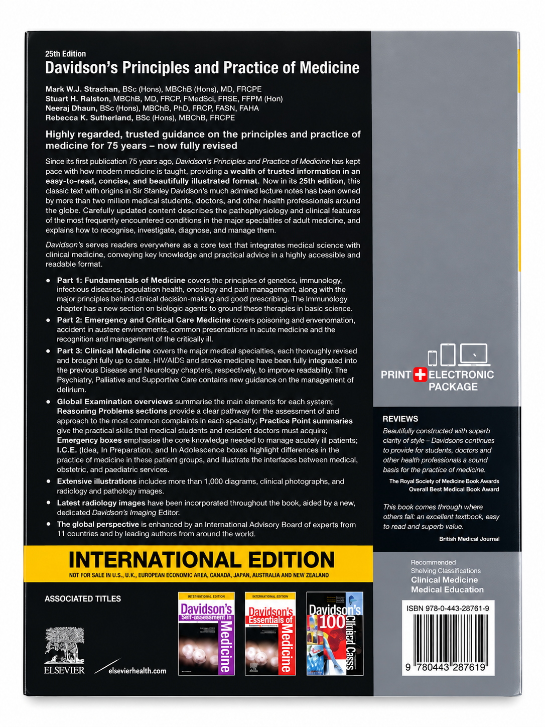 Davidson's Principles and Practice of Medicine, International Edition, 25e