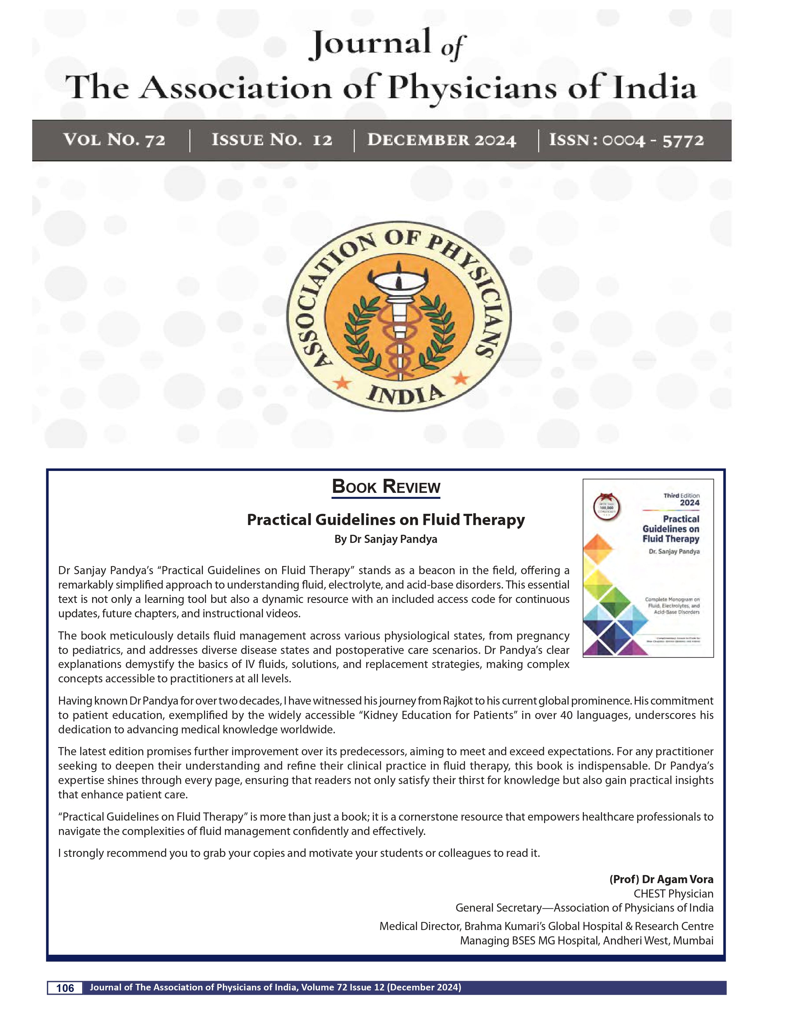 PRACTICAL GUIDELINES ON FLUID THERAPY
