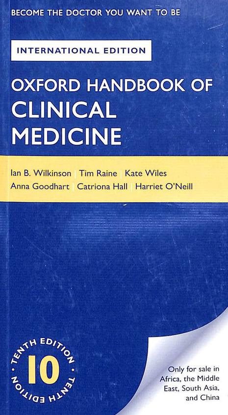Oxford Handbook Of Clinical Medicine, 10/E